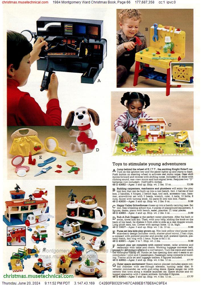 1984 Montgomery Ward Christmas Book, Page 66