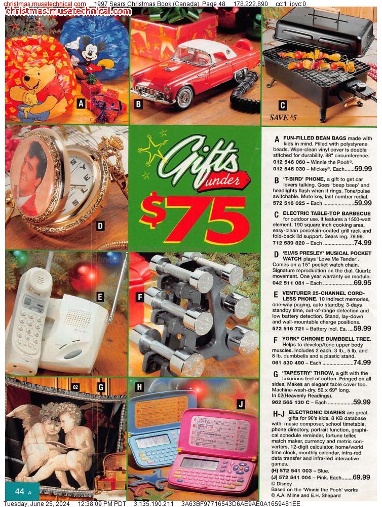 1997 Sears Christmas Book (Canada), Page 48