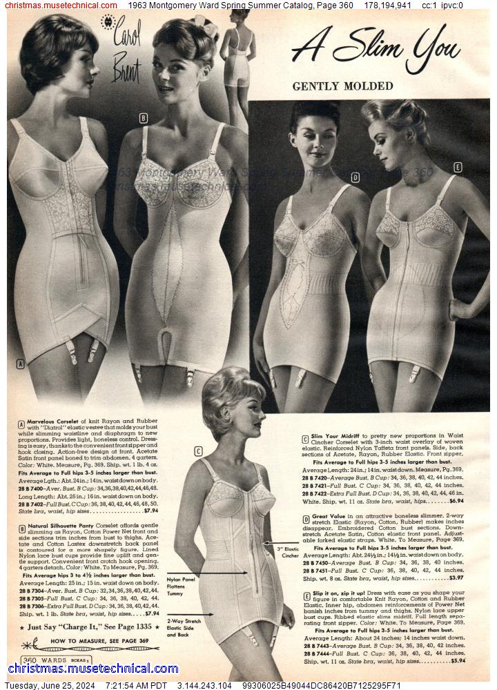 1963 Montgomery Ward Spring Summer Catalog, Page 360