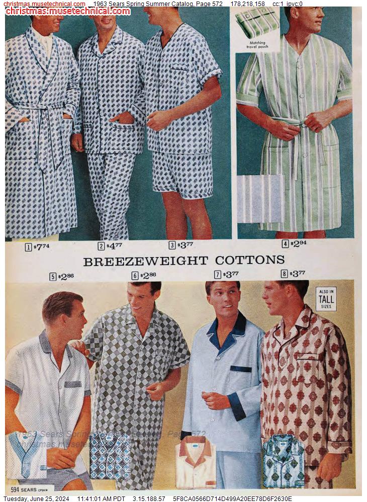 1963 Sears Spring Summer Catalog, Page 572