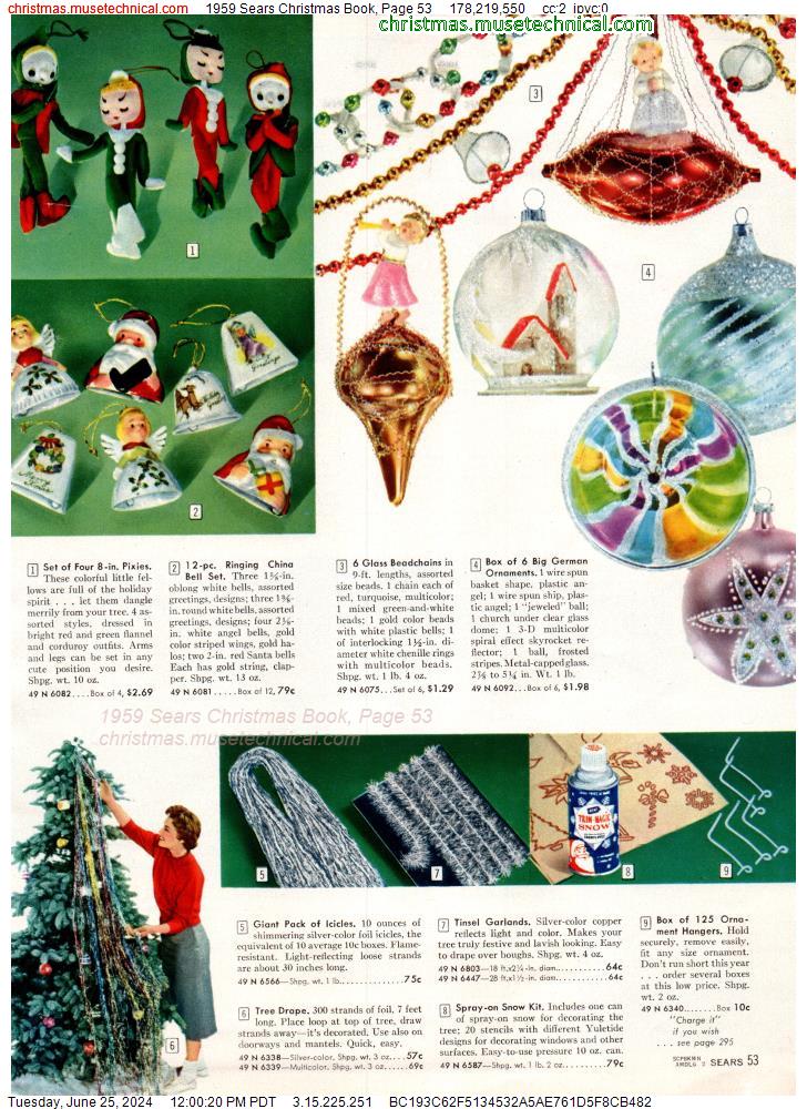 1959 Sears Christmas Book, Page 53