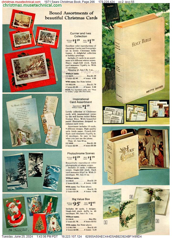 1971 Sears Christmas Book, Page 266