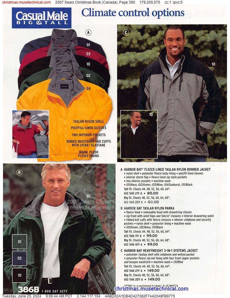 2007 Sears Christmas Book (Canada), Page 390