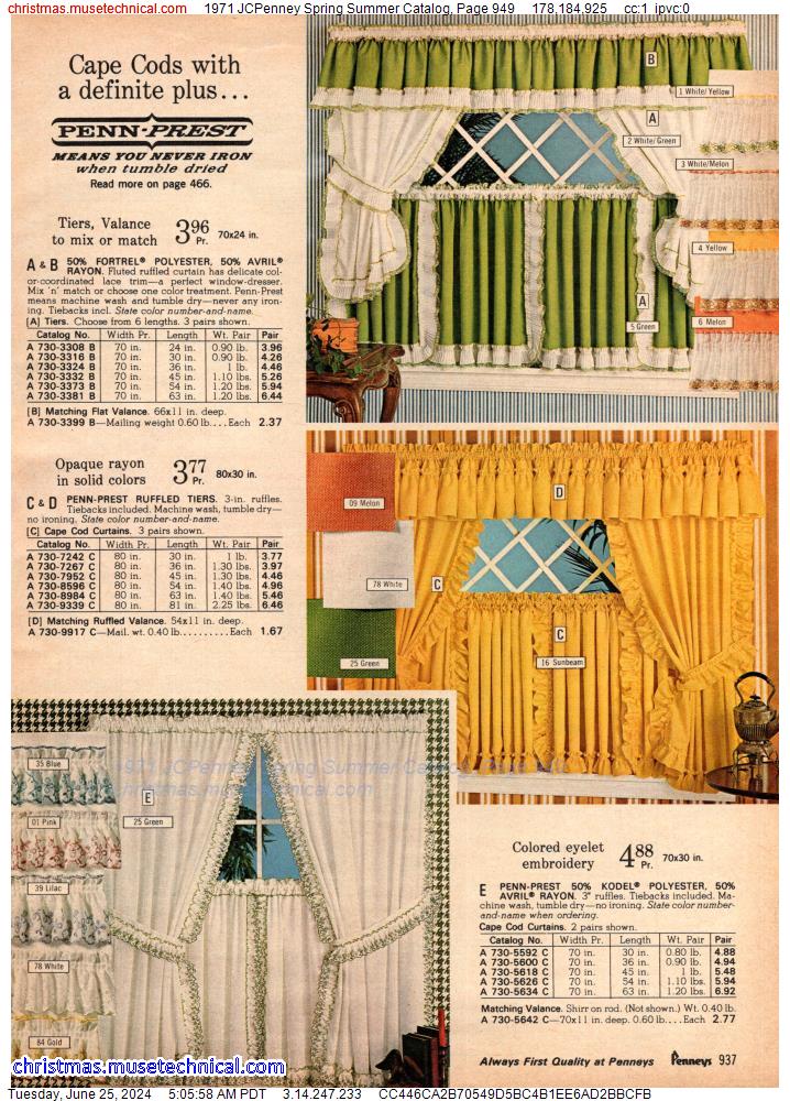 1971 JCPenney Spring Summer Catalog, Page 949
