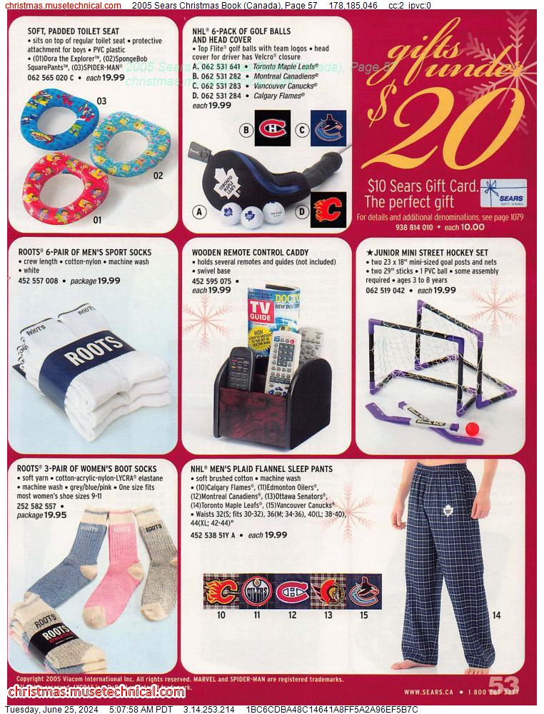 2005 Sears Christmas Book (Canada), Page 57