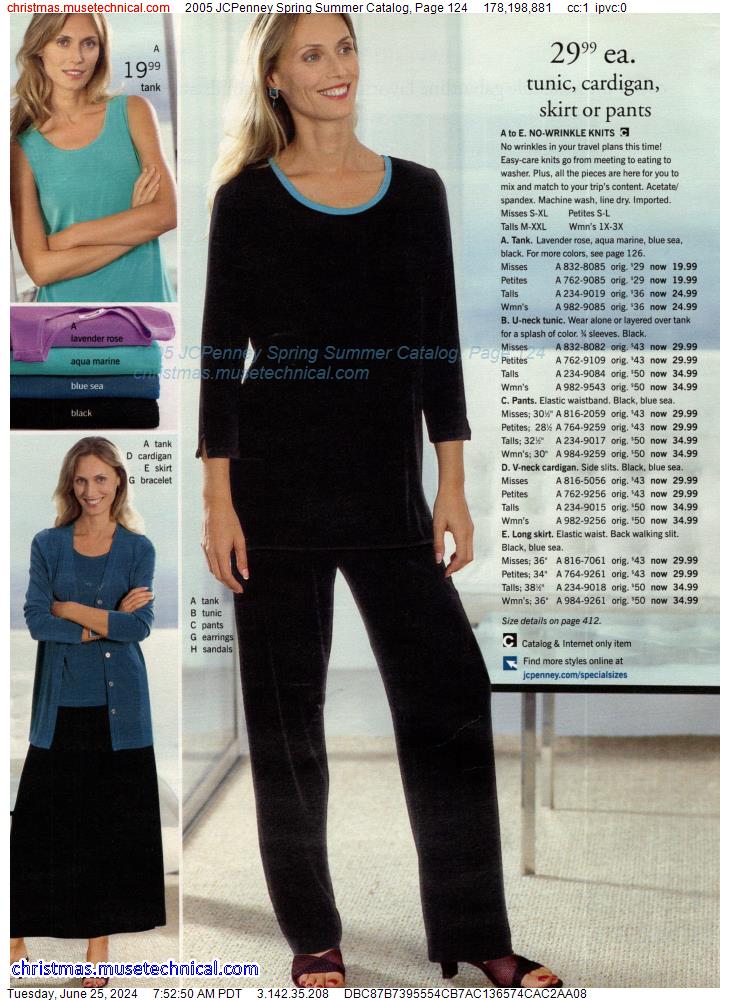 2005 JCPenney Spring Summer Catalog, Page 124
