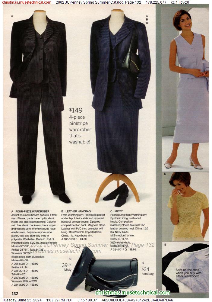 2002 JCPenney Spring Summer Catalog, Page 132