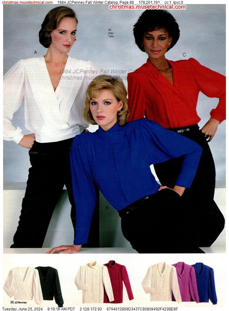 1984 JCPenney Fall Winter Catalog, Page 88