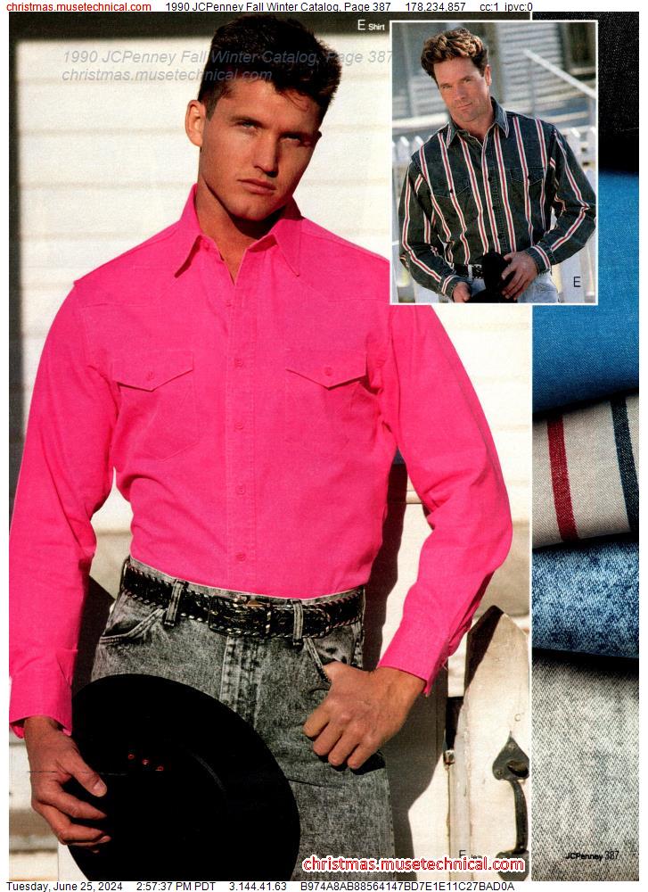 1990 JCPenney Fall Winter Catalog, Page 387