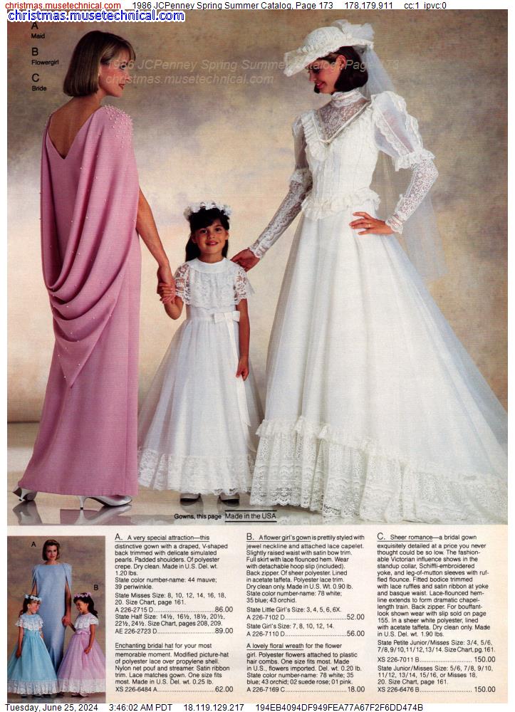 1986 JCPenney Spring Summer Catalog, Page 173