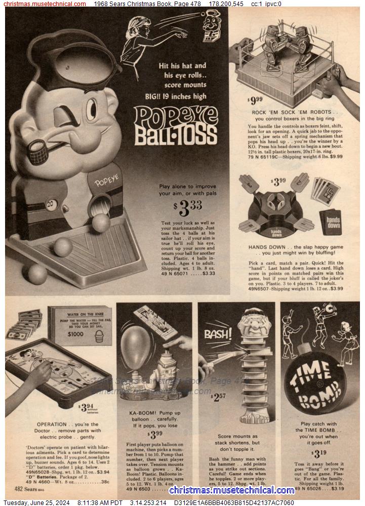 1968 Sears Christmas Book, Page 478