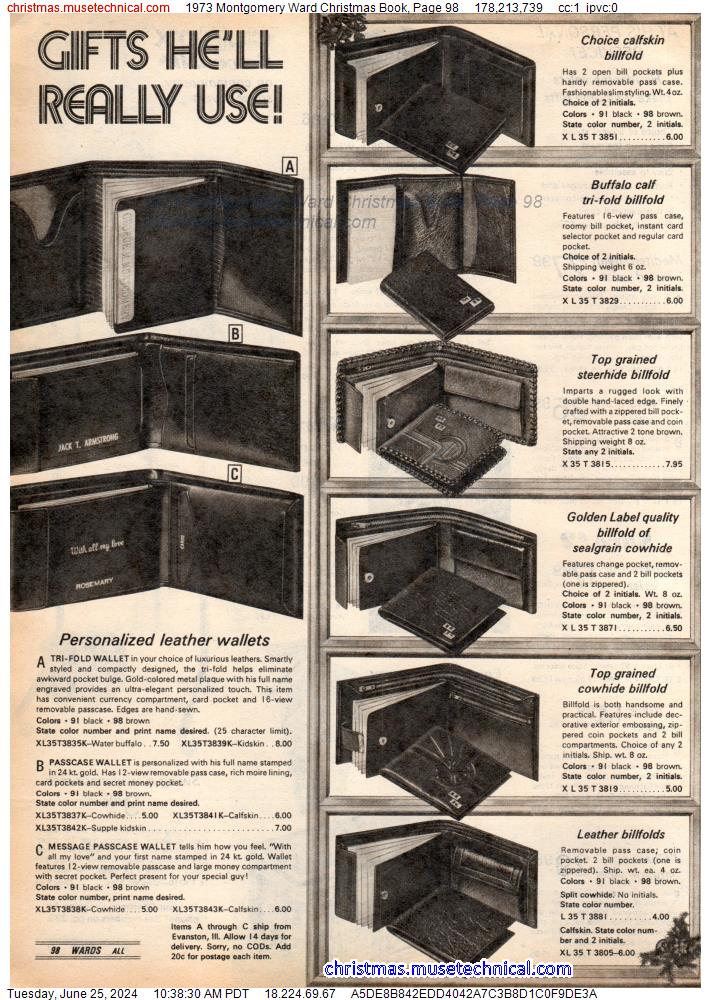 1973 Montgomery Ward Christmas Book, Page 98