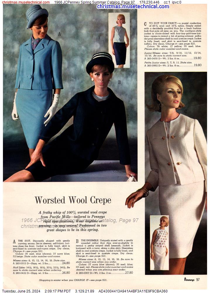 1966 JCPenney Spring Summer Catalog, Page 97