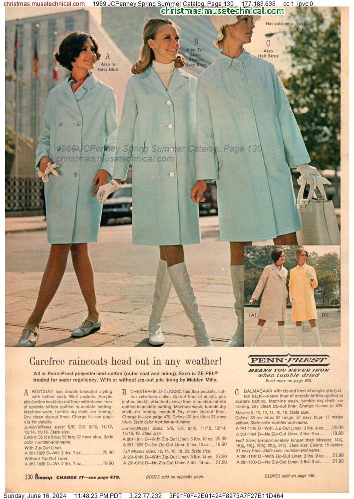 1969 JCPenney Spring Summer Catalog, Page 130