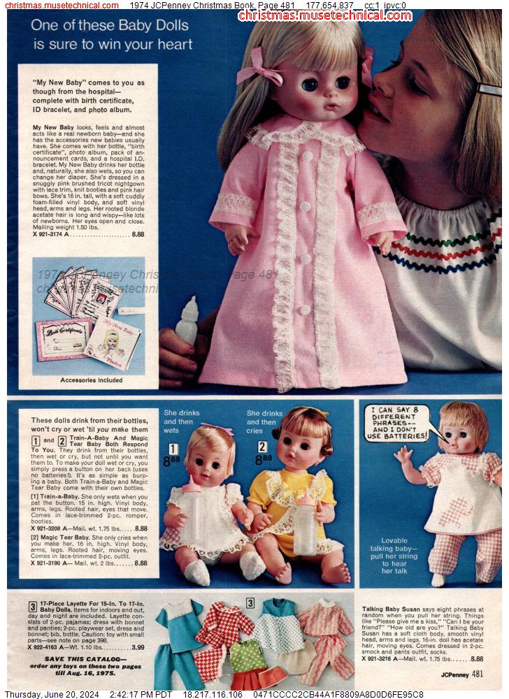 1974 JCPenney Christmas Book, Page 481