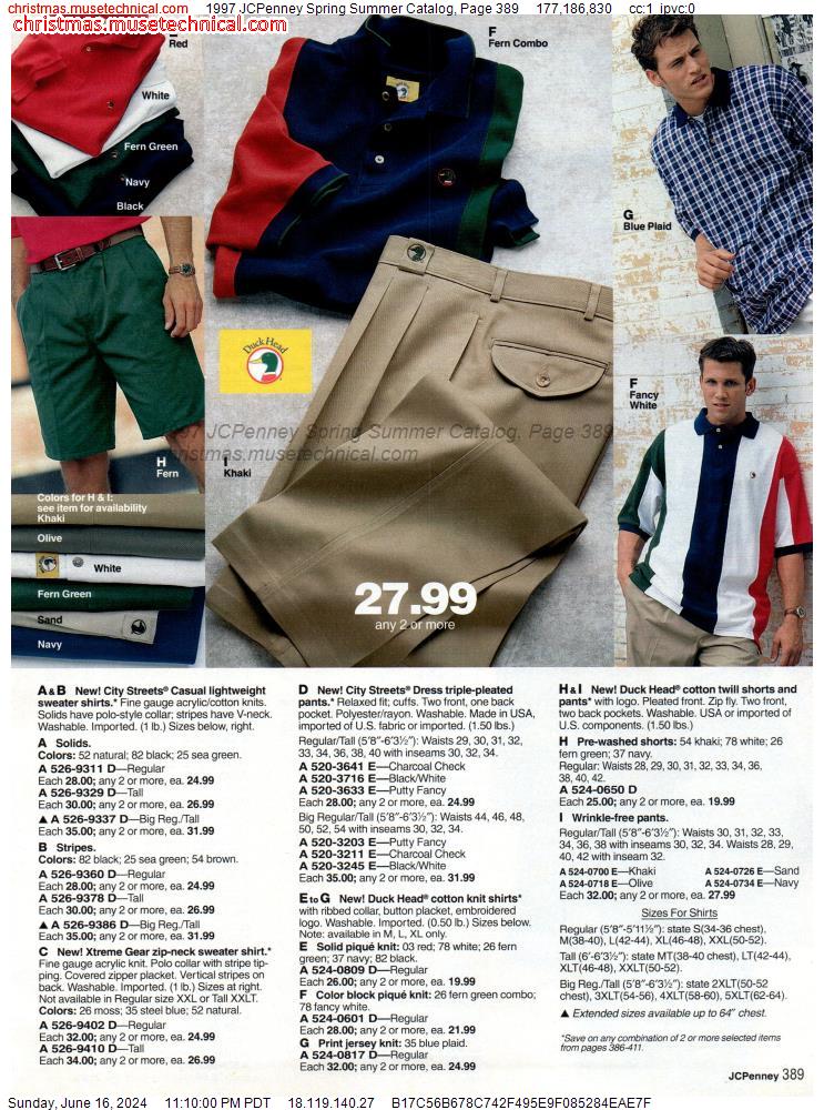 1997 JCPenney Spring Summer Catalog, Page 389