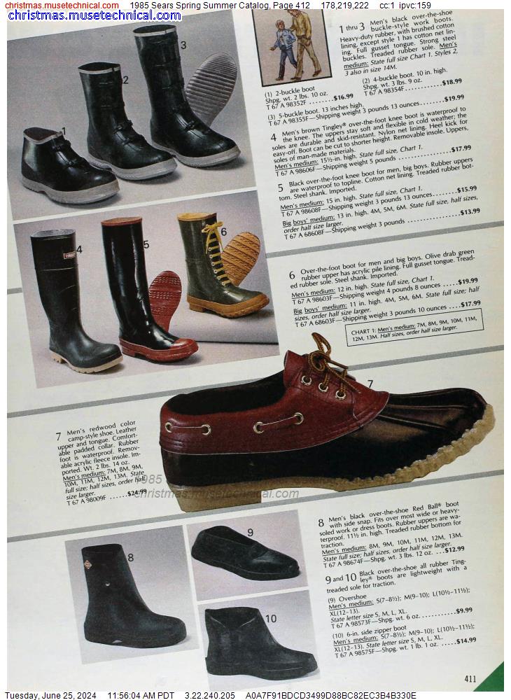 1985 Sears Spring Summer Catalog, Page 412
