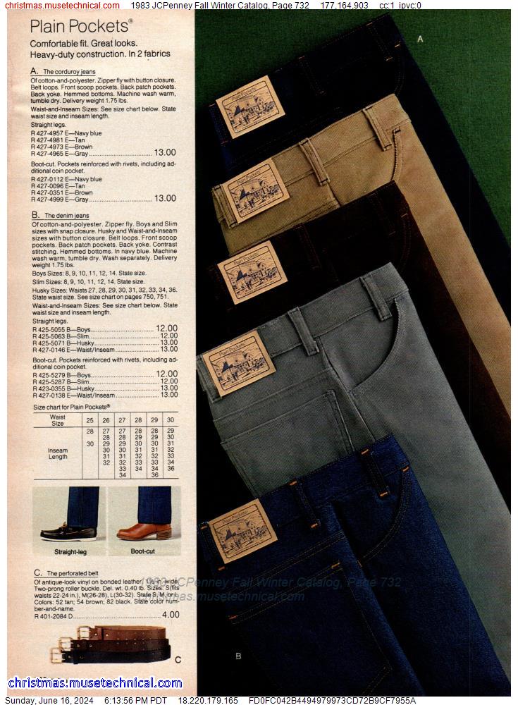 1983 JCPenney Fall Winter Catalog, Page 732