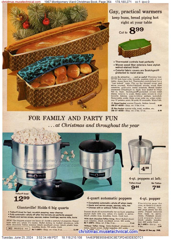 1967 Montgomery Ward Christmas Book, Page 364