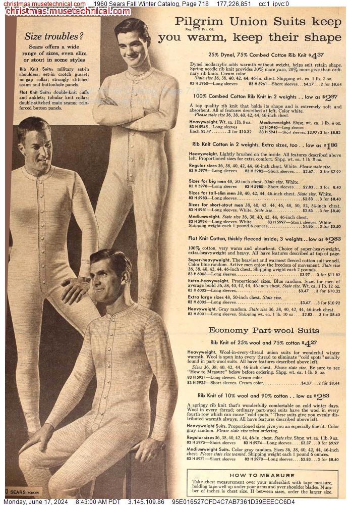 1960 Sears Fall Winter Catalog, Page 718