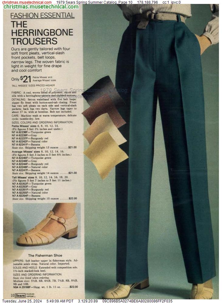 1979 Sears Spring Summer Catalog, Page 10