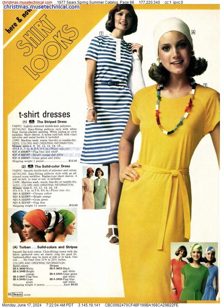 1977 Sears Spring Summer Catalog, Page 66