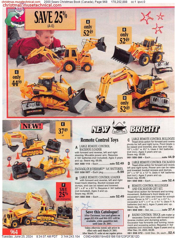 2000 Sears Christmas Book (Canada), Page 968