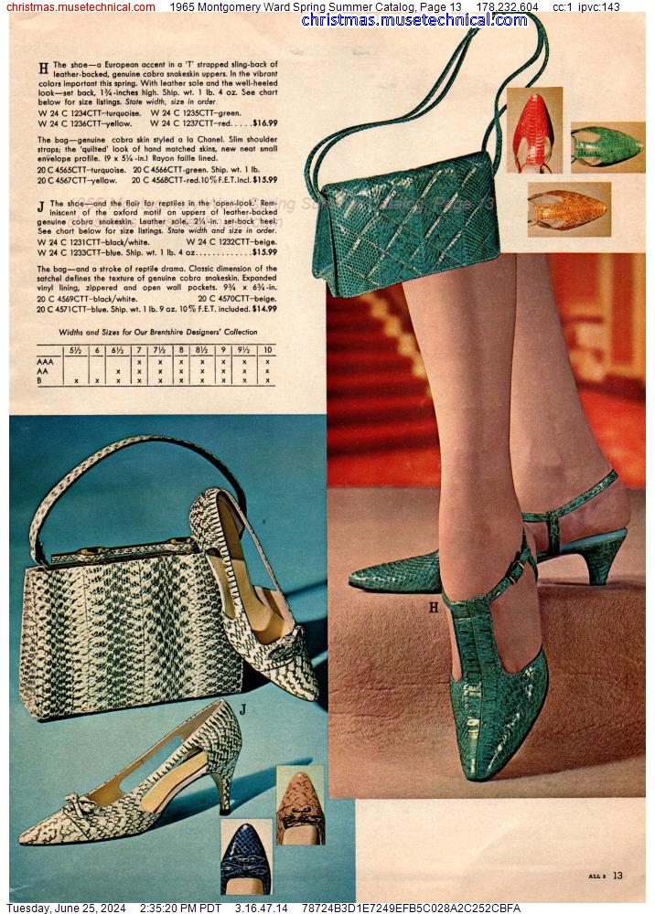 1965 Montgomery Ward Spring Summer Catalog, Page 13