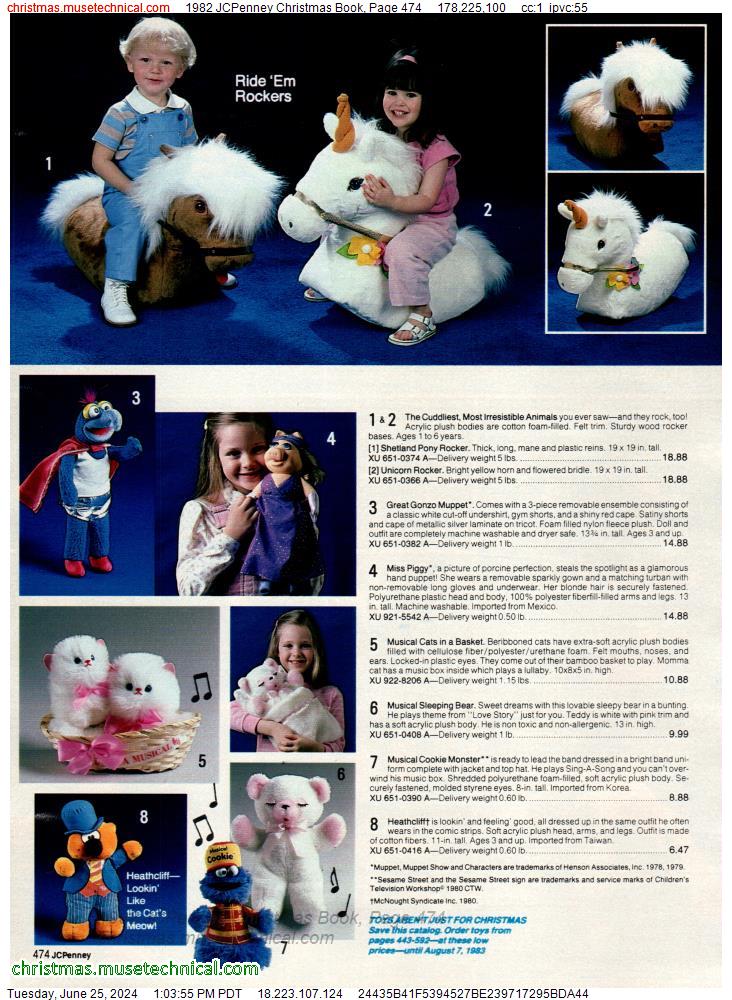 1982 JCPenney Christmas Book, Page 474