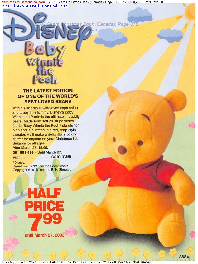 2002 Sears Christmas Book (Canada), Page 875