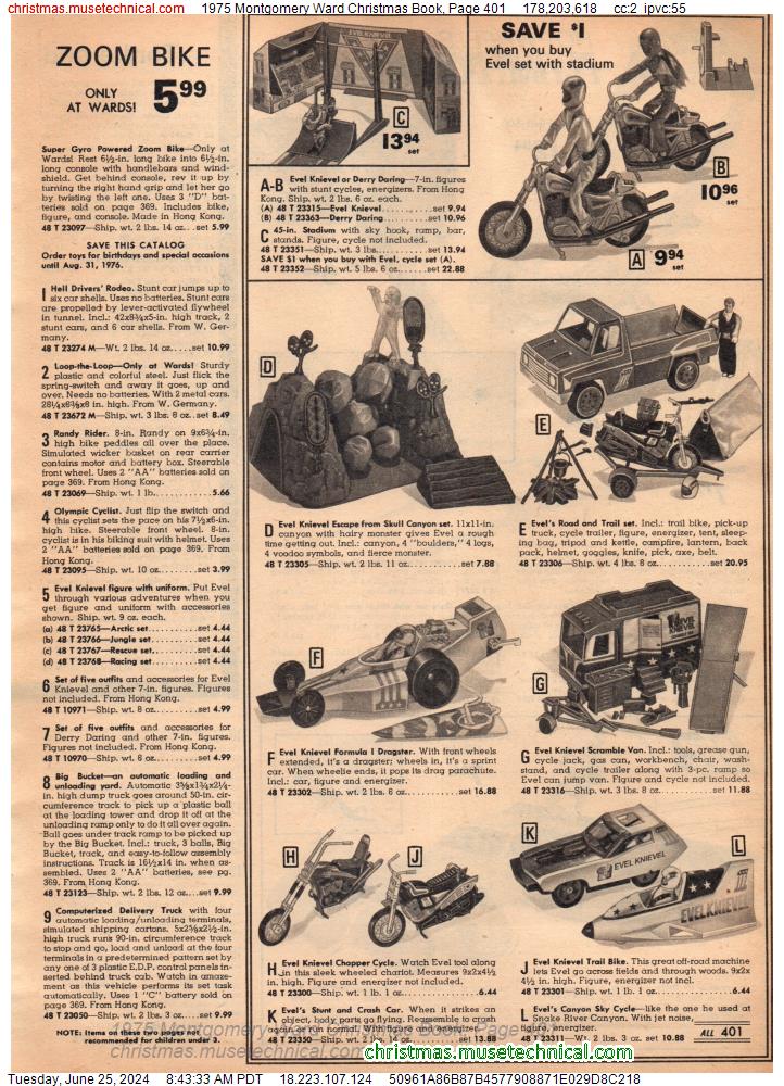 1975 Montgomery Ward Christmas Book, Page 401