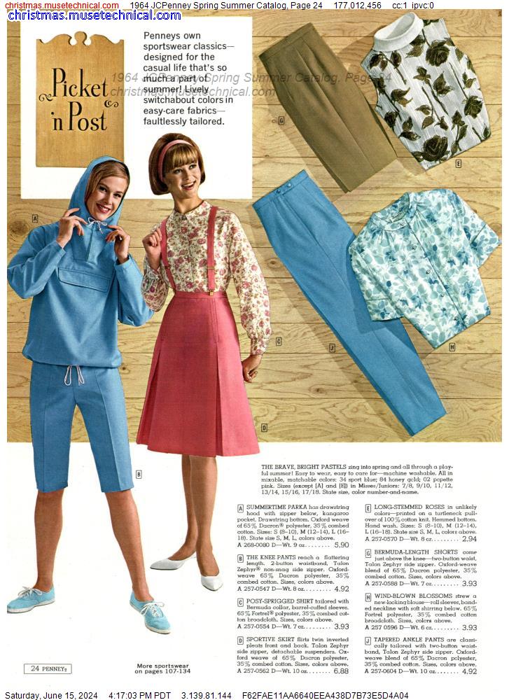 1964 JCPenney Spring Summer Catalog, Page 24