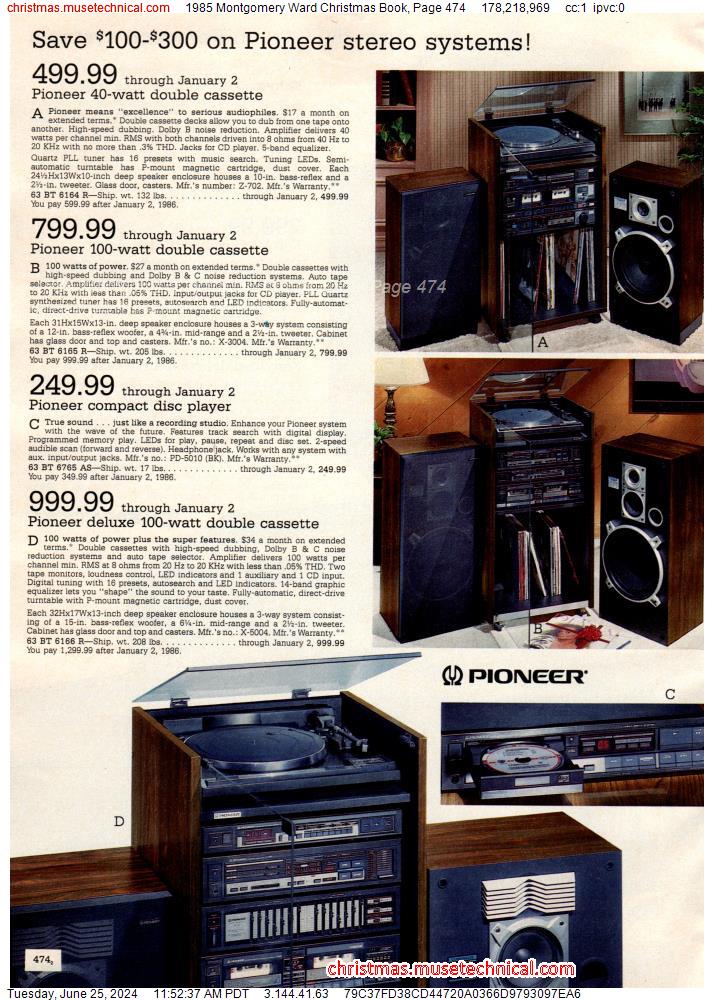 1985 Montgomery Ward Christmas Book, Page 474