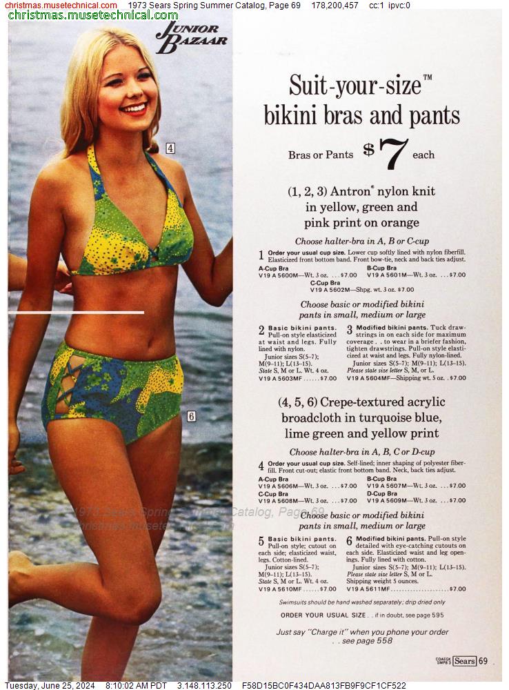 1973 Sears Spring Summer Catalog, Page 69