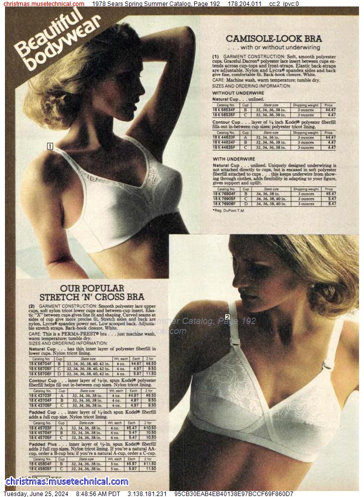 1978 Sears Spring Summer Catalog, Page 192