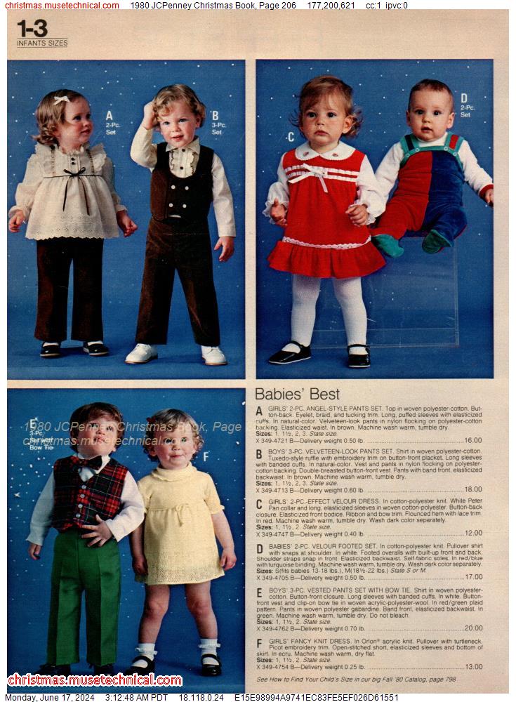 1980 JCPenney Christmas Book, Page 206