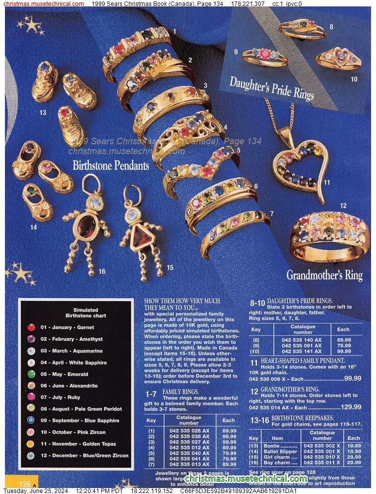 1999 Sears Christmas Book (Canada), Page 134