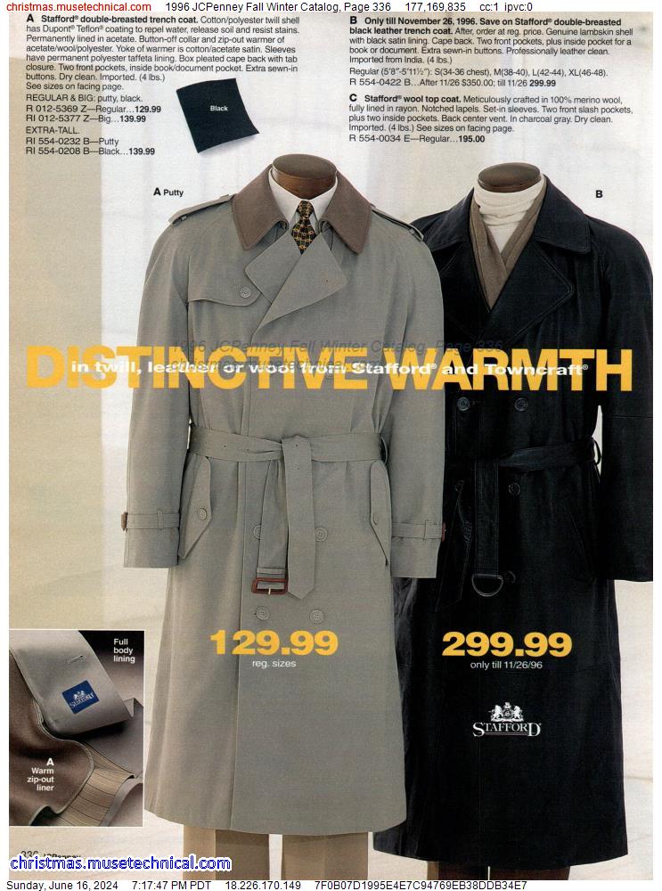 1996 JCPenney Fall Winter Catalog, Page 336