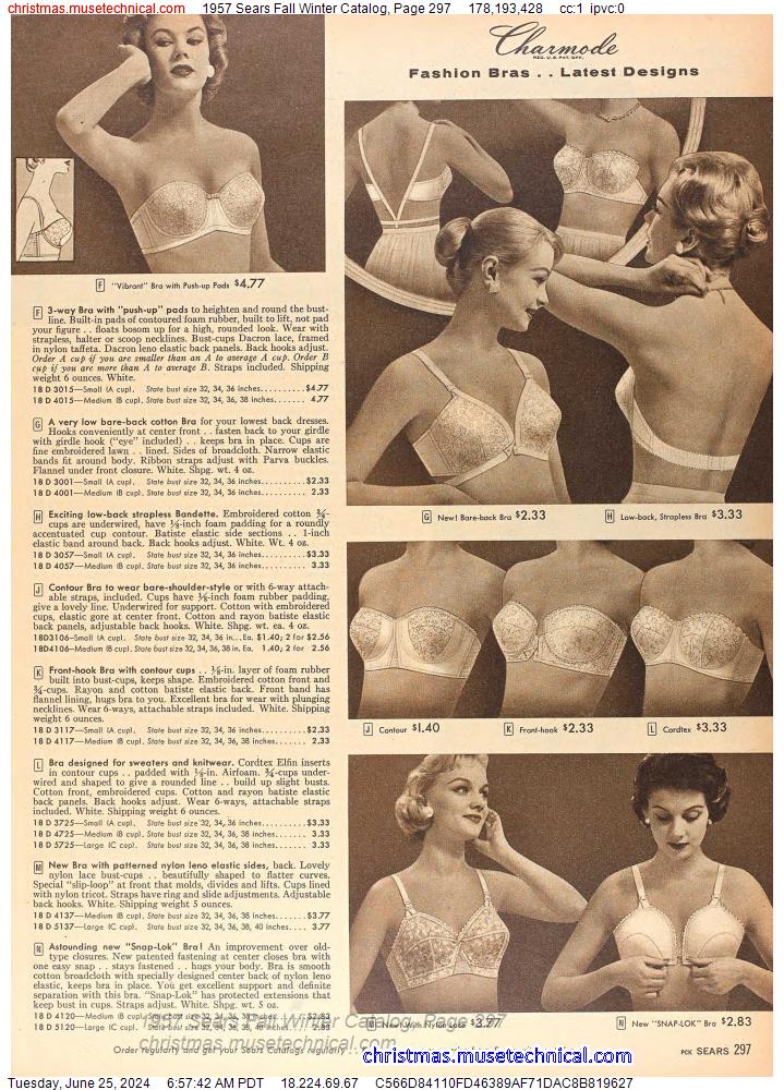 1957 Sears Fall Winter Catalog, Page 297