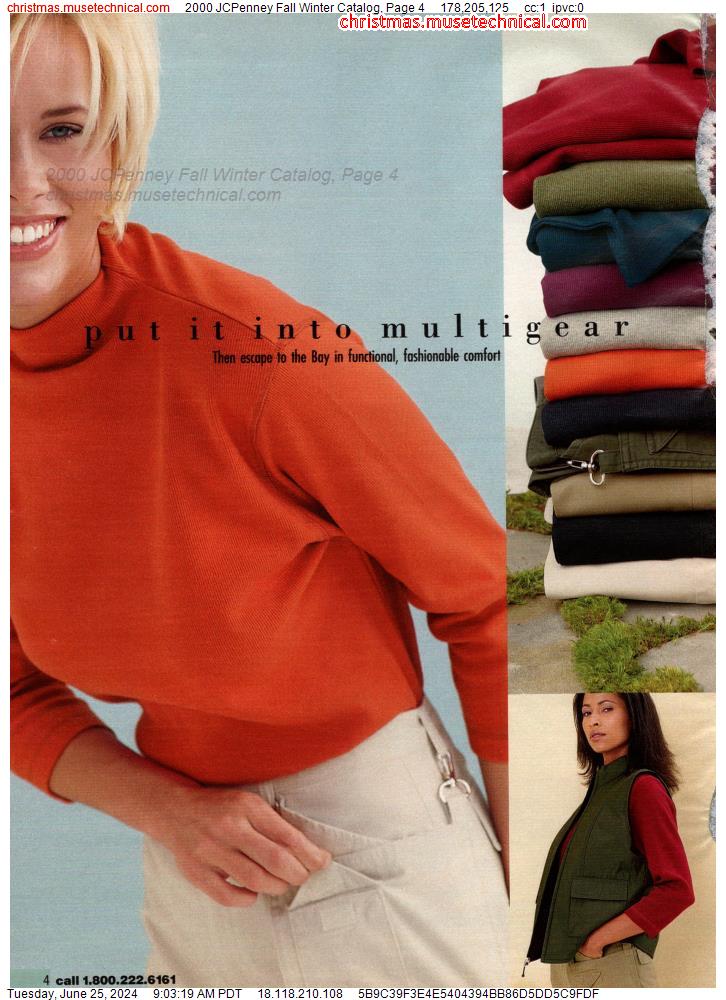 2000 JCPenney Fall Winter Catalog, Page 4