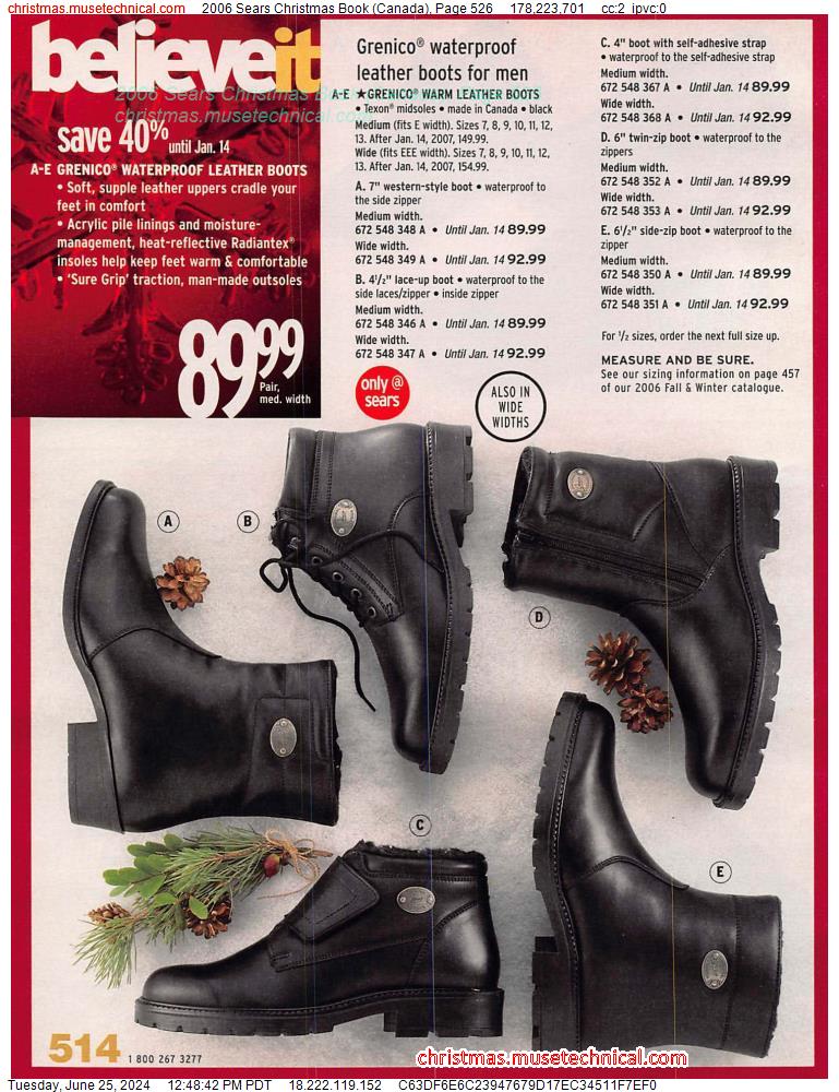 2006 Sears Christmas Book (Canada), Page 526