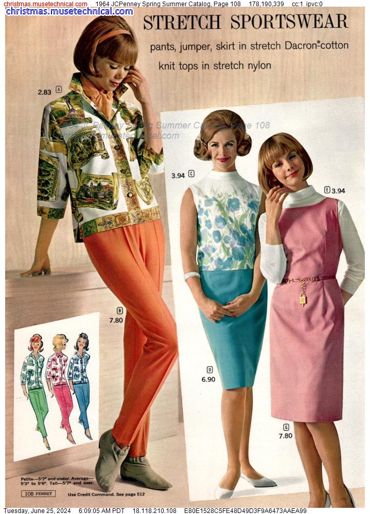 1964 JCPenney Spring Summer Catalog, Page 108