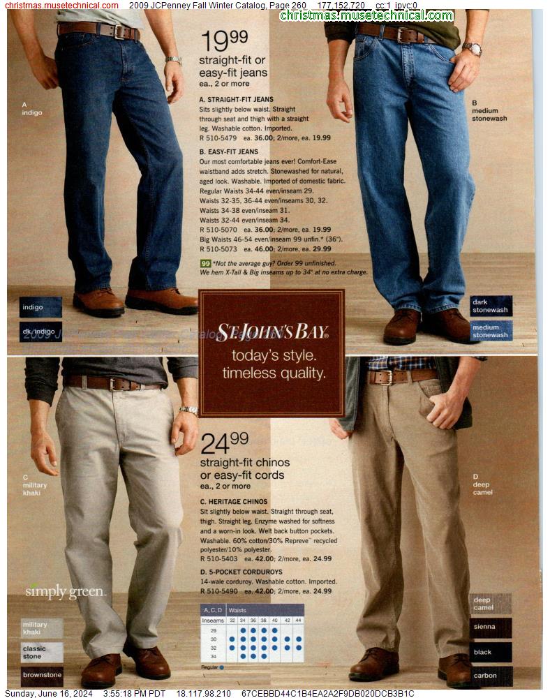 2009 JCPenney Fall Winter Catalog, Page 260