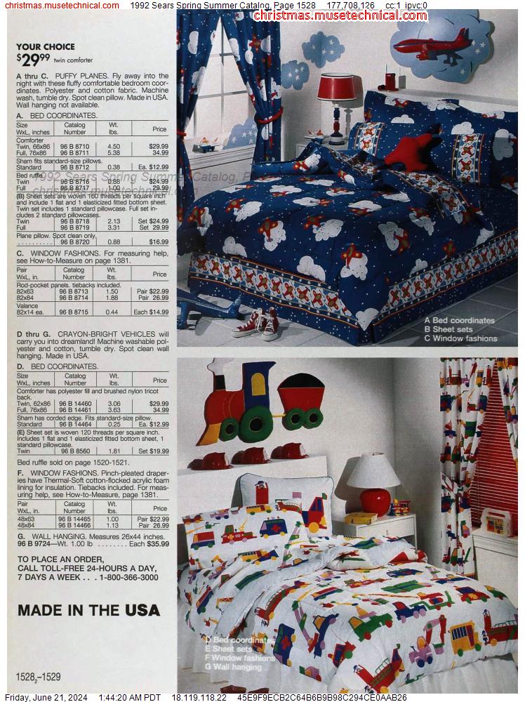 1992 Sears Spring Summer Catalog, Page 1528