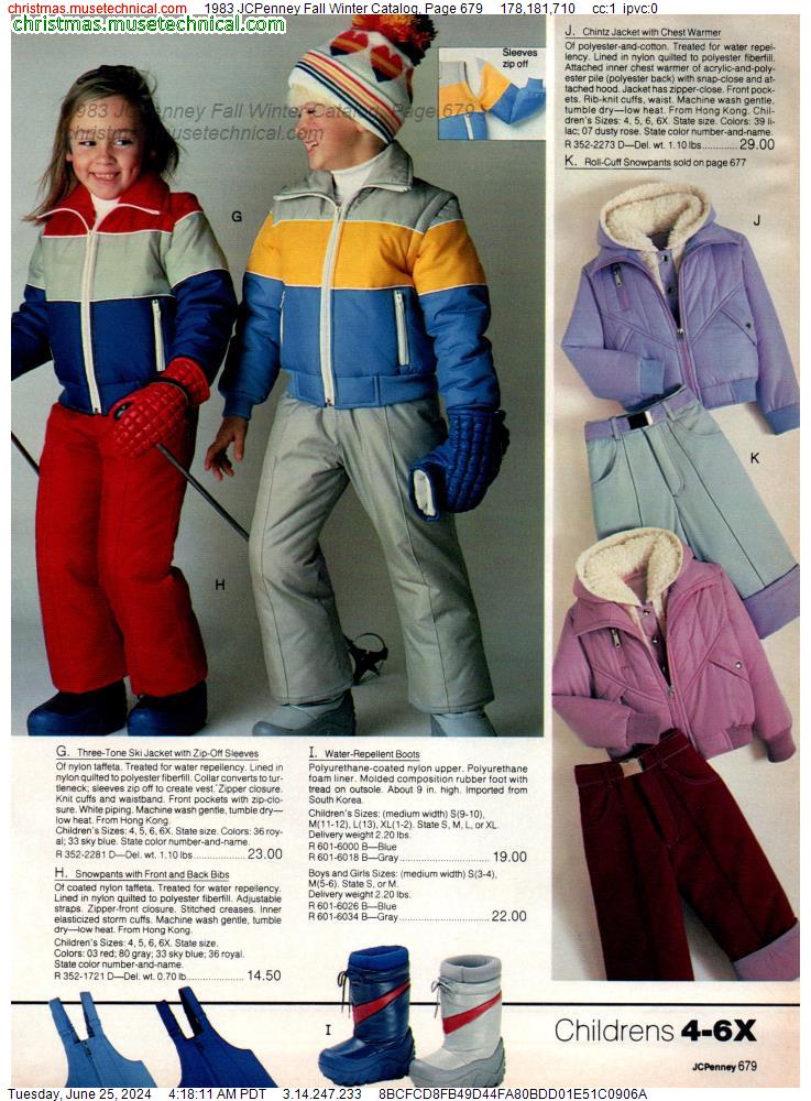 1983 JCPenney Fall Winter Catalog, Page 679