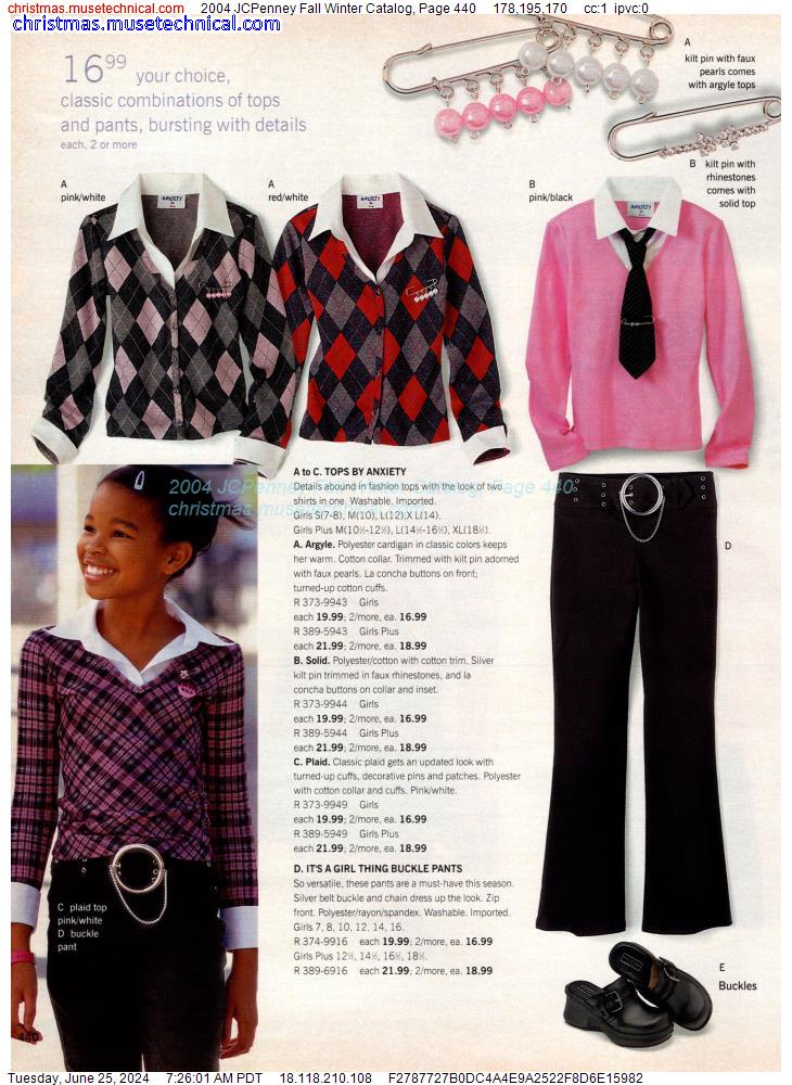 2004 JCPenney Fall Winter Catalog, Page 440
