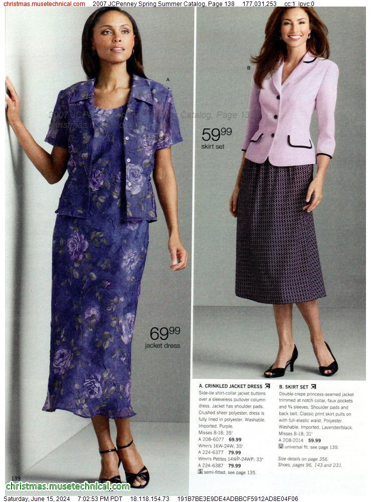 2007 JCPenney Spring Summer Catalog, Page 138
