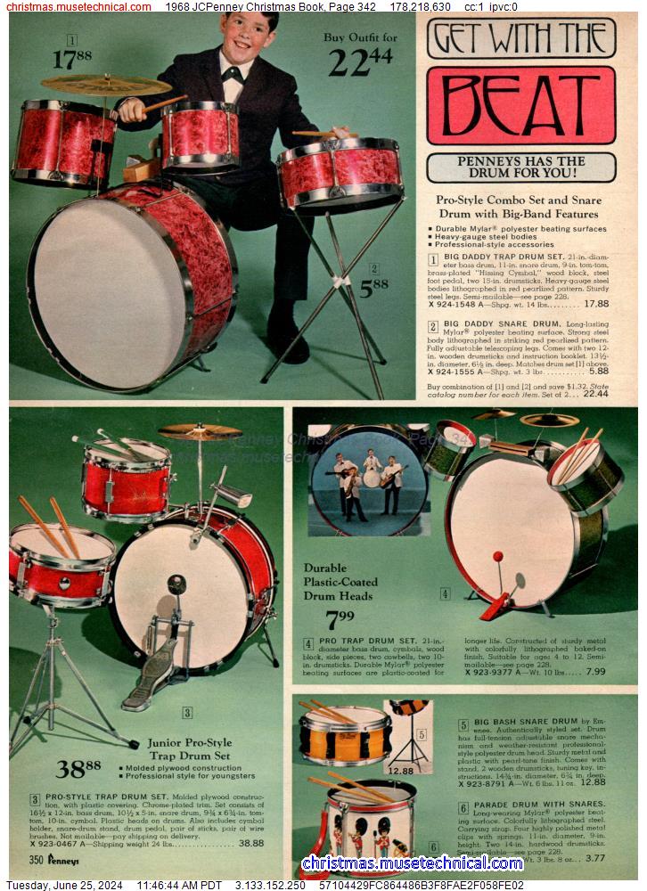 1968 JCPenney Christmas Book, Page 342