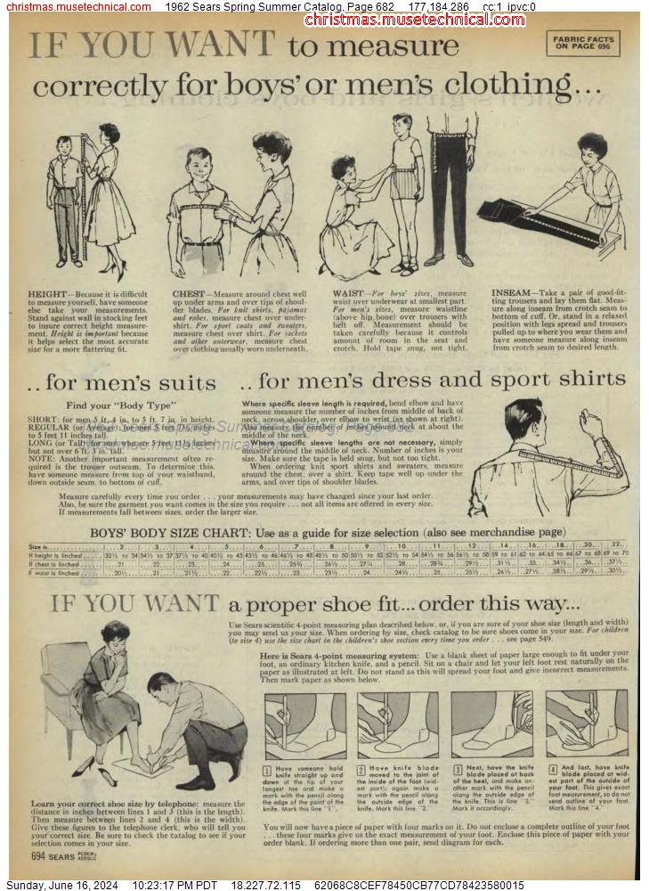1962 Sears Spring Summer Catalog, Page 682