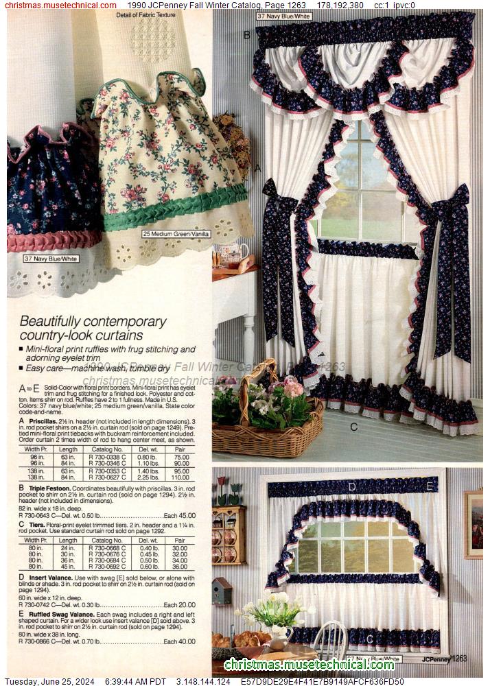 1990 JCPenney Fall Winter Catalog, Page 1263